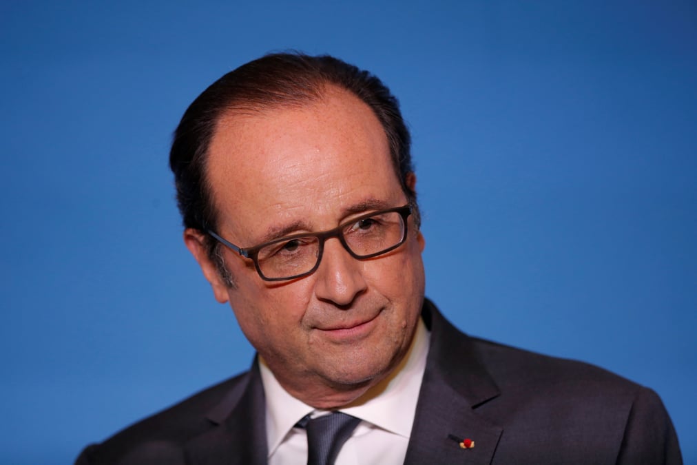 Hollande a felicite trump