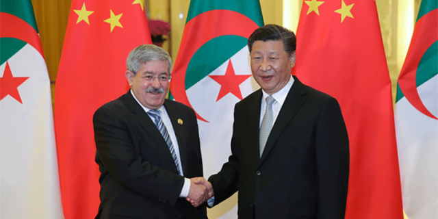 ouyahia dXi Jinping Chine Algerie