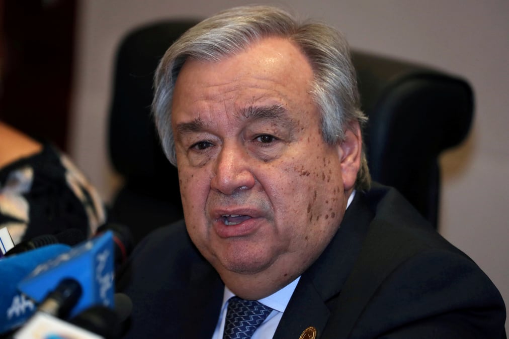 Syrie: guterres (onu) appelle a un cessez-le-feu dans le nord-ouest