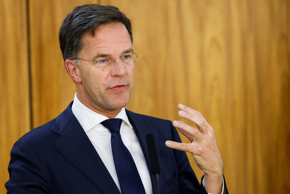 Le premier ministre neerlandais mark rutte