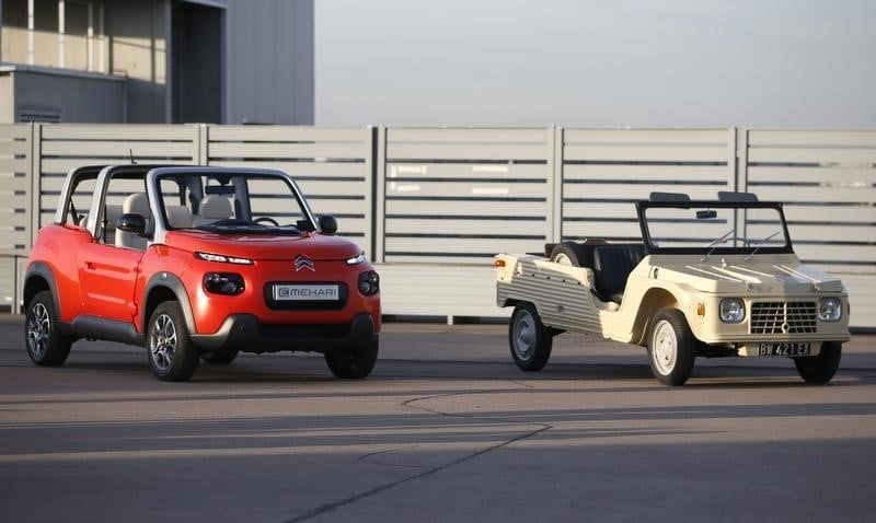 Psa va commercialiser une citroen mehari electrique
