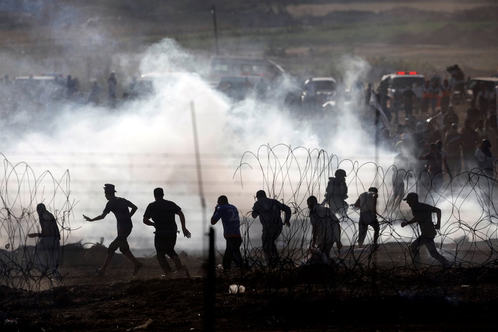 Quatre morts et plus de 600 blesses a la frontiere gaza-israel
