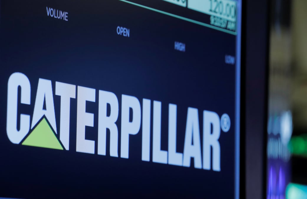 Caterpillar decoit fortement avec la chine, le titre chute