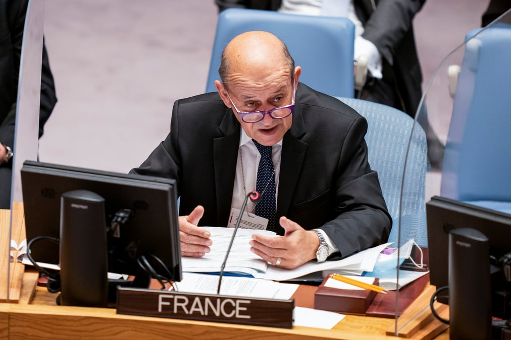 Nucleaire: le drian appelle l'iran a reprendre les negociations sur les memes bases