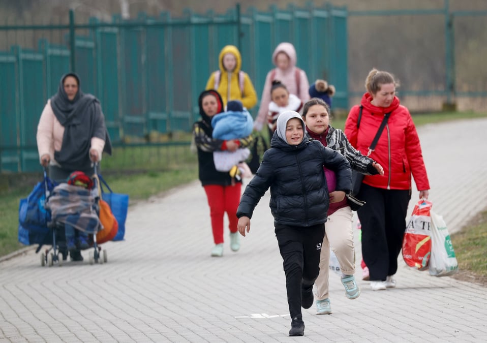 Plus de 5 millions de personnes ont fui l'ukraine, selon le hcr