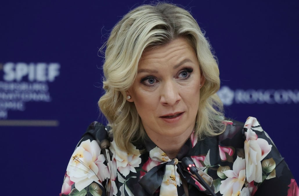 Maria zakharova, porte-parole du ministere russe des affaires etrangeres