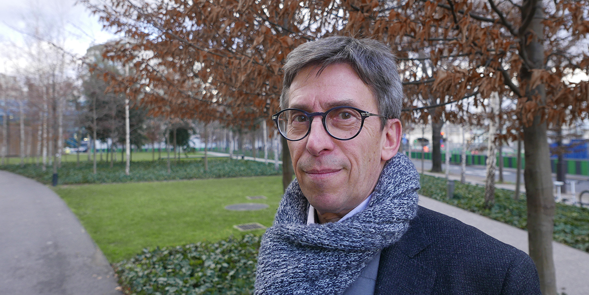 Jean-Marc Lisner, le directeur de la filiale du négociant bordelais Castel au Japon