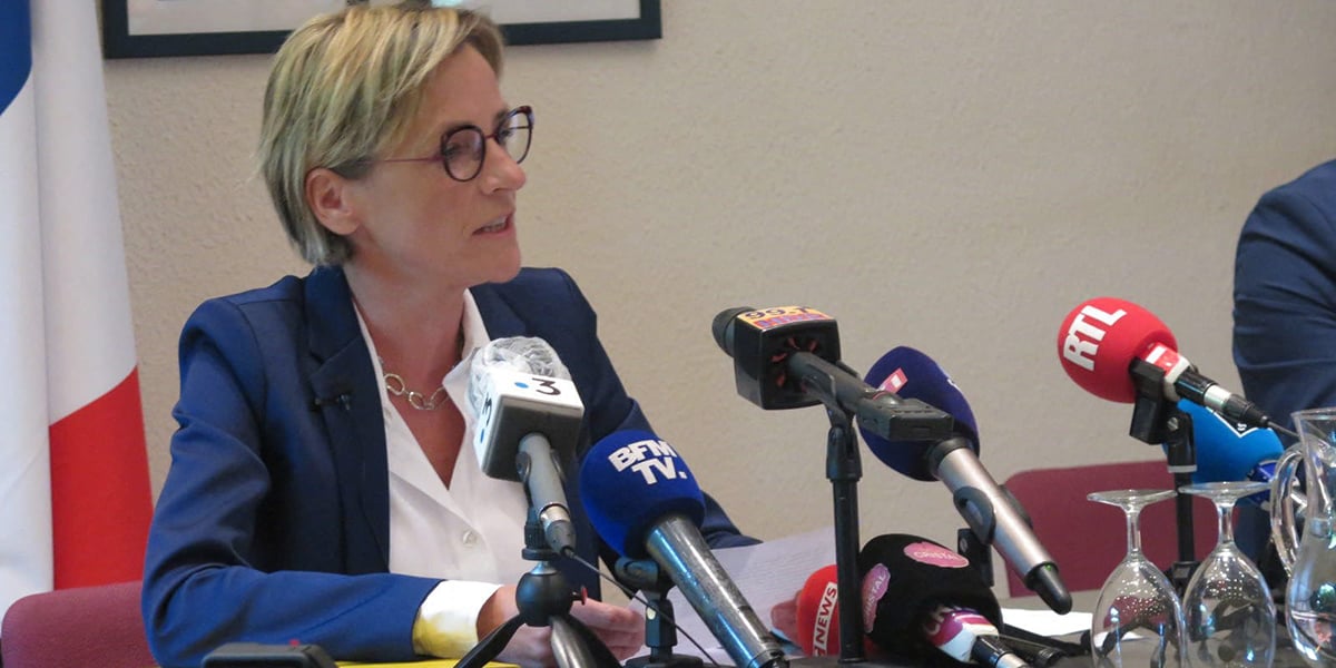 Mélanie Boulanger en octobre 2021