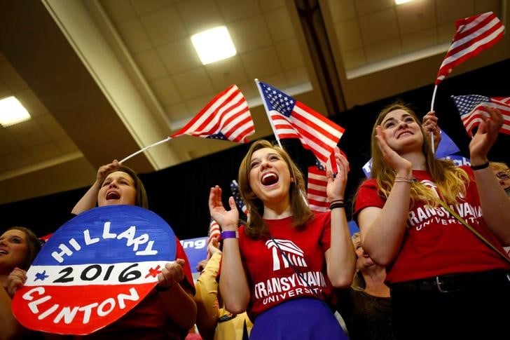 Hillary clinton donnee gagnante dans le kentucky