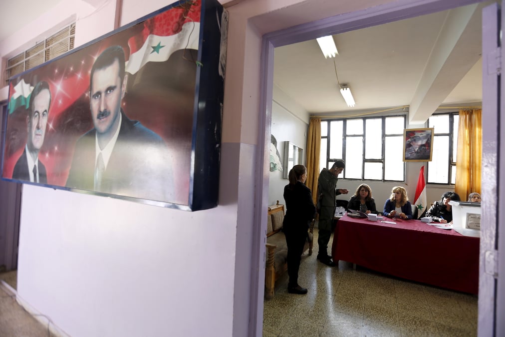 Scrutin legislatif en syrie