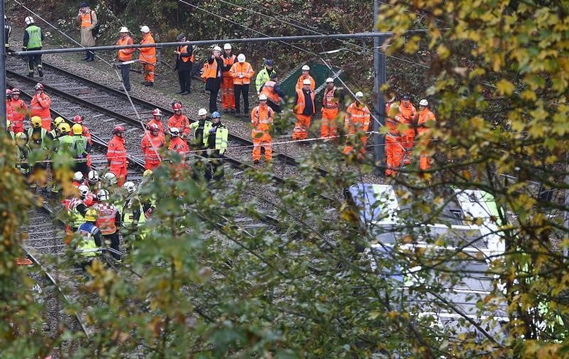 Accident de tramway a londres