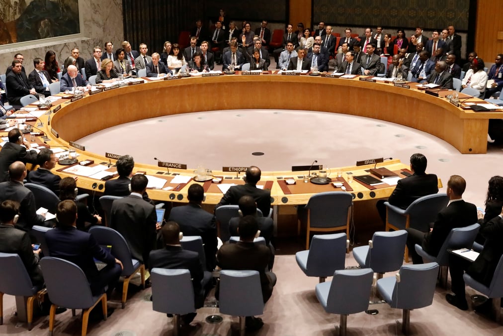Onu: veto us a une resolution du conseil de securite sur israel
