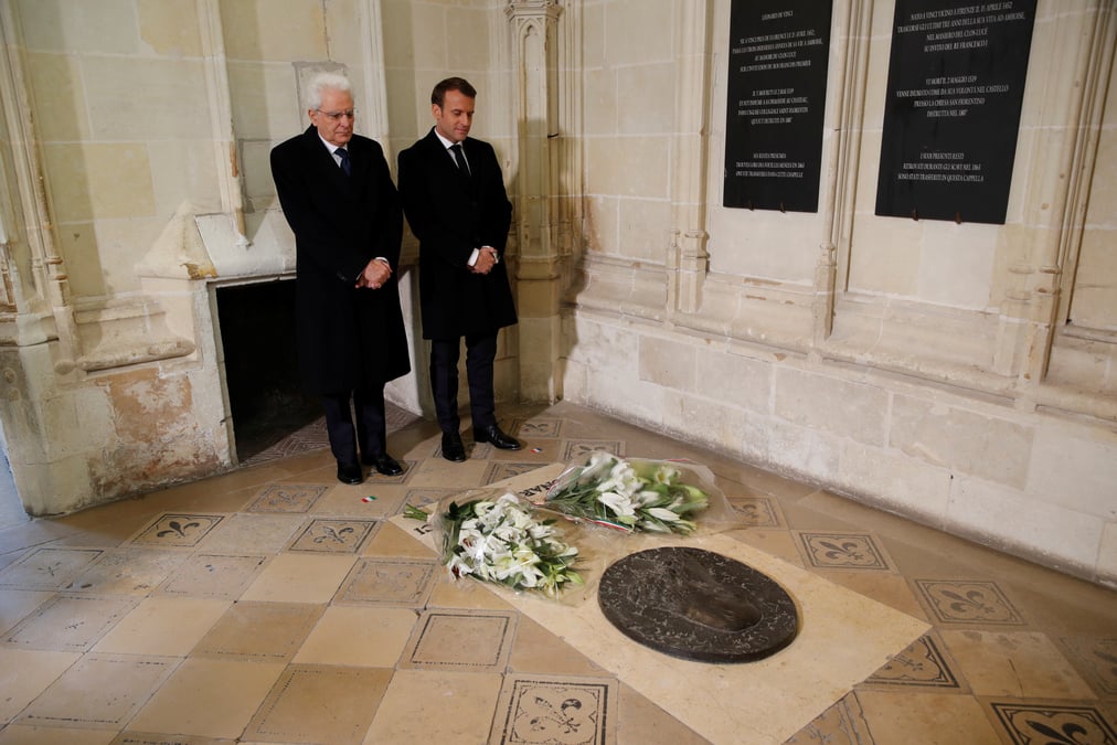 Apres des tensions, rome et paris unis autour de leonard de vinci