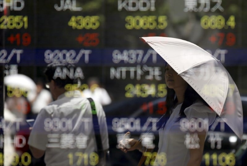 La bourse de tokyo cloture en hausse