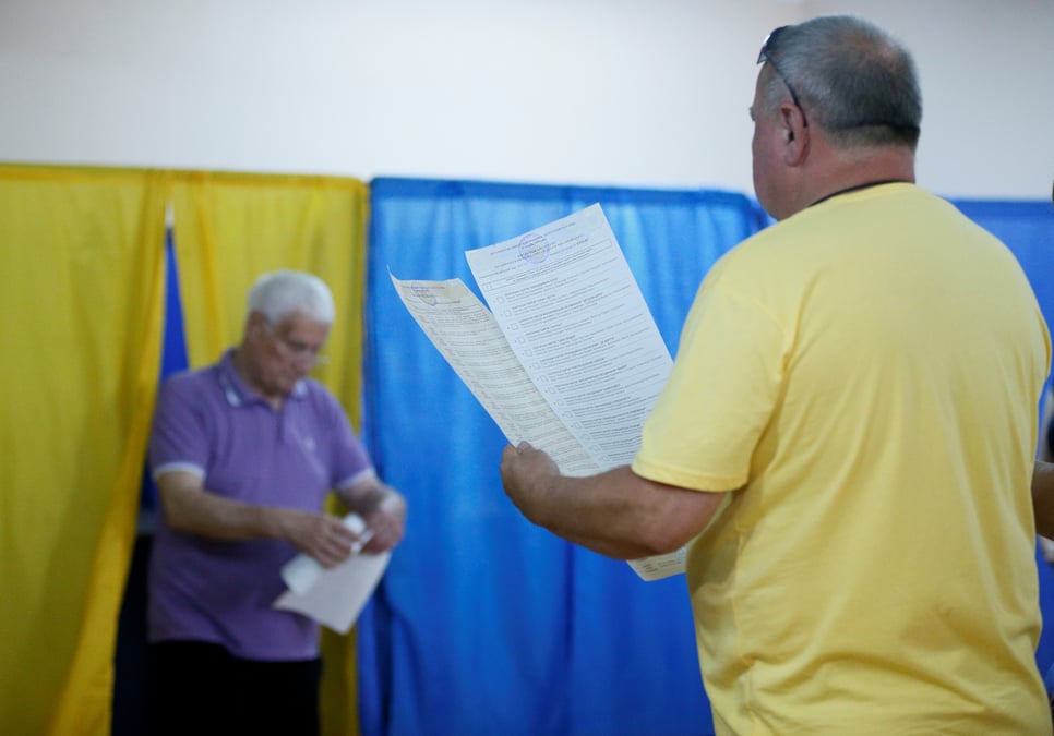 Elections legislatives anticipees en ukraine
