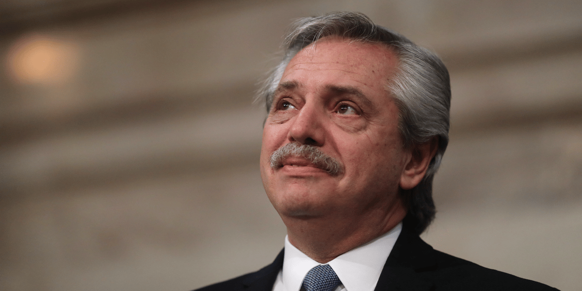 Alberto Fernandez, président de l'Argentine