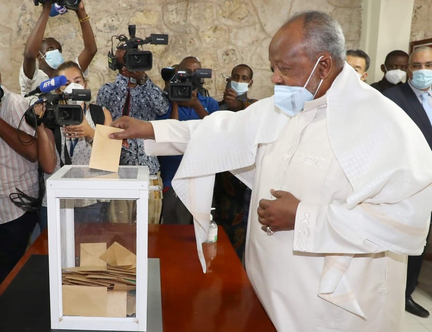 Djibouti: le president guelleh reelu a plus de 97%