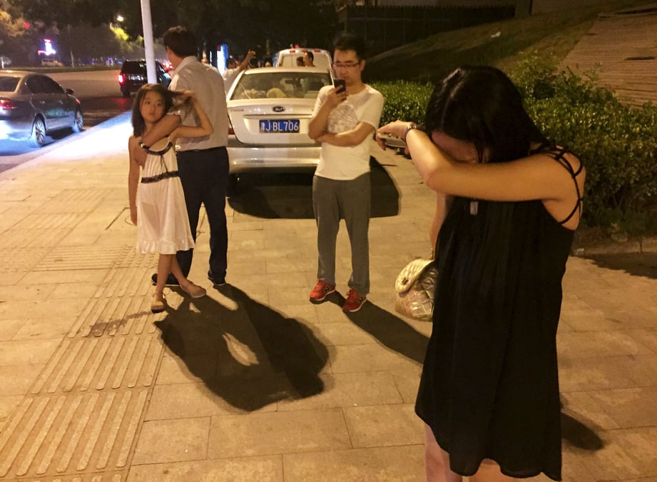 Une enorme explosion secoue la ville chinoise de tianjin