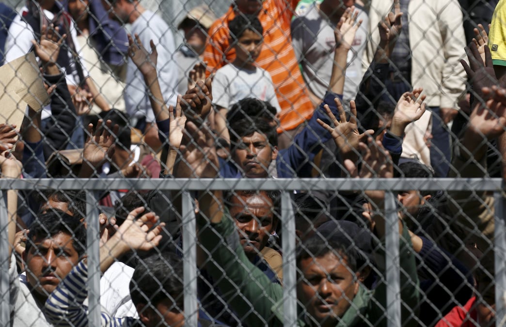 Quelque 200 migrants devraient etre renvoyes en turquie mercredi