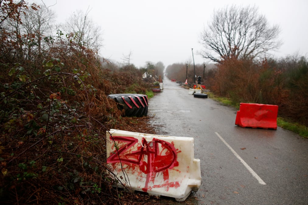 Les "zadistes" debloqueront la "route des chicanes" des lundi