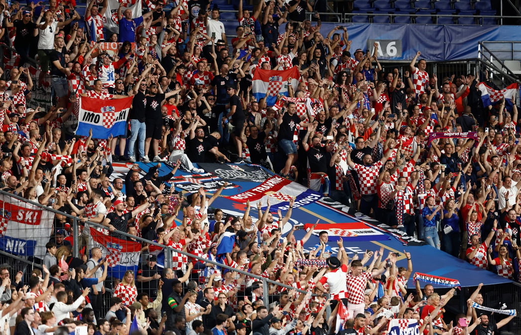 France contre croatie au stade de france, saint-denis
