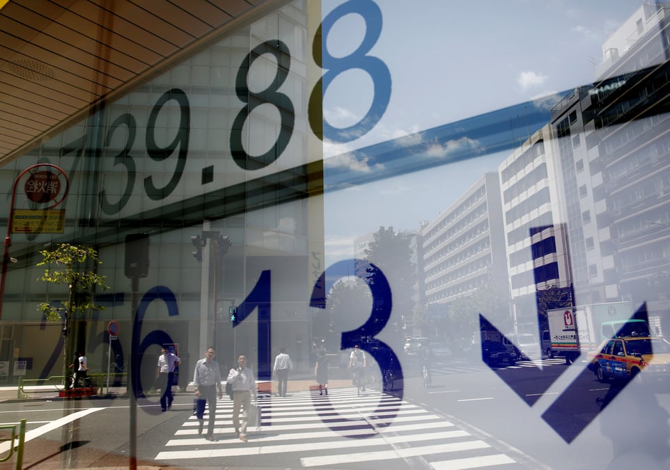 La bourse de tokyo termine en baisse