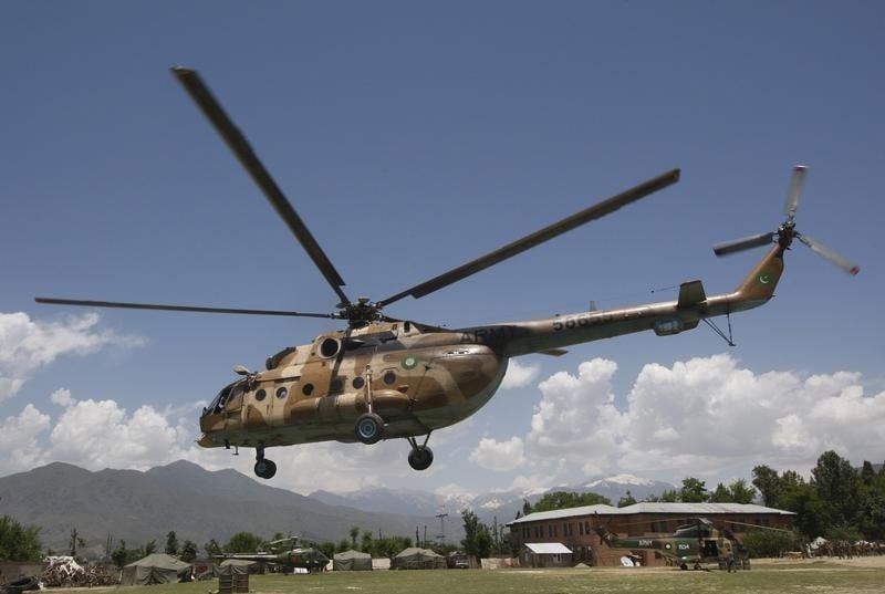 Des diplomates etrangers tues dans un accident d'helicoptere au pakistan