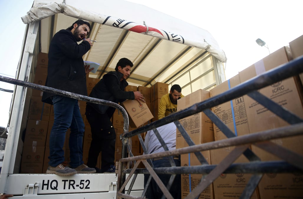 L'onu prevoit un nouveau convoi humanitaire a la ghouta jeudi