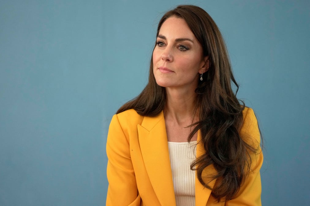 Kate, princesse de galles, lors d'une visite au dame kelly holmes trust, a bath