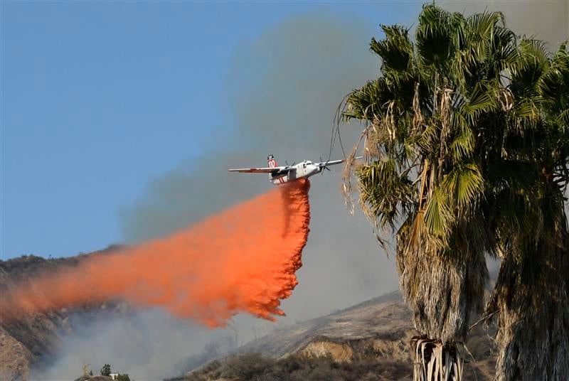 Un feu entraîne l'évacuation d'un millier de Californiens