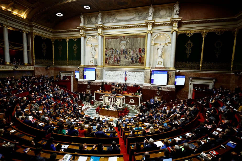 L'assemblee nationale a paris