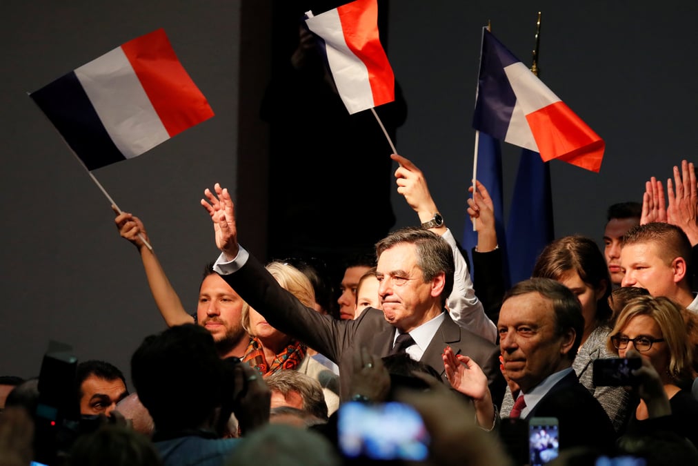 Fillon en meeting dans le vaucluse