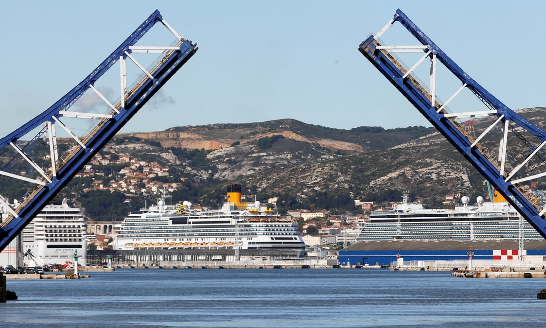 Pas de cas de coronavirus a bord du paquebot immobilise a marseille