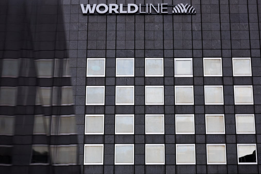 Le logo de la societe de paiement worldline