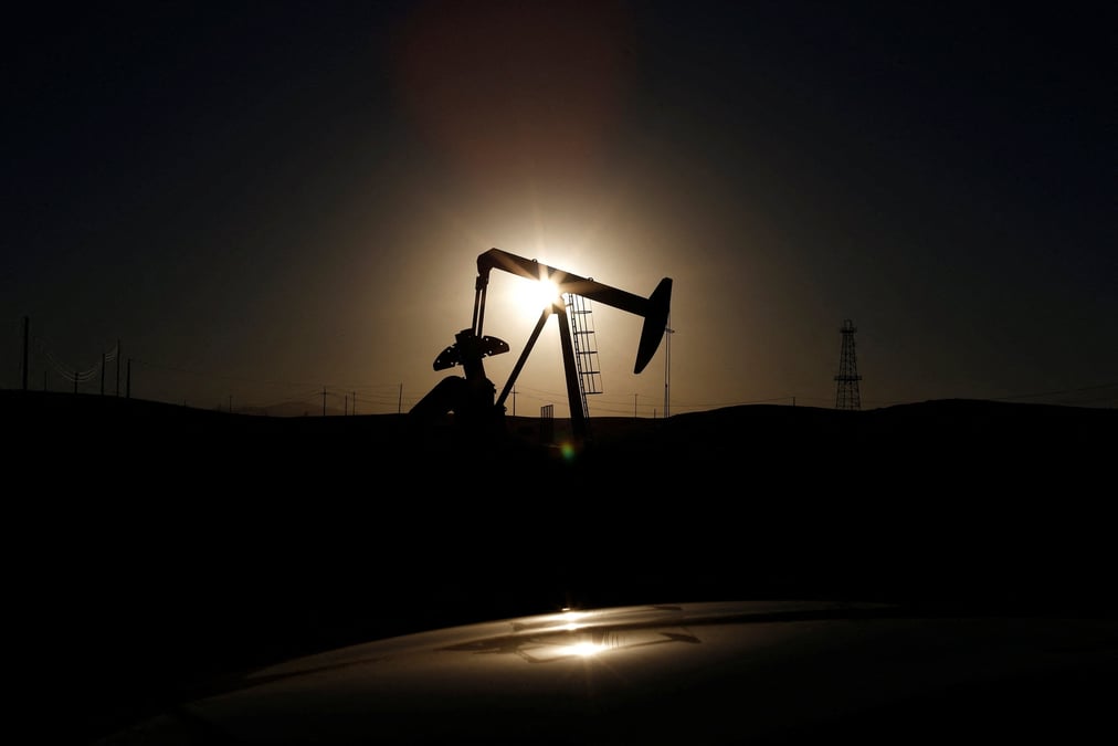Une pompe a balancier en californie