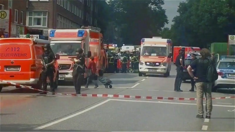 Un mort dans une attaque au couteau a hambourg