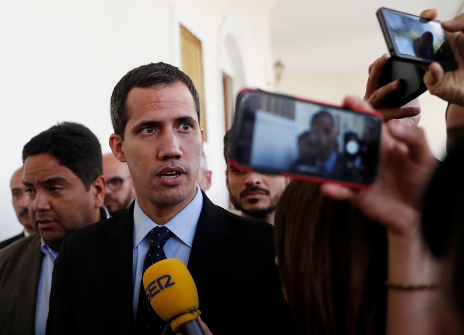 Venezuela: juan guaido a demande a l'onu une aide humanitaire