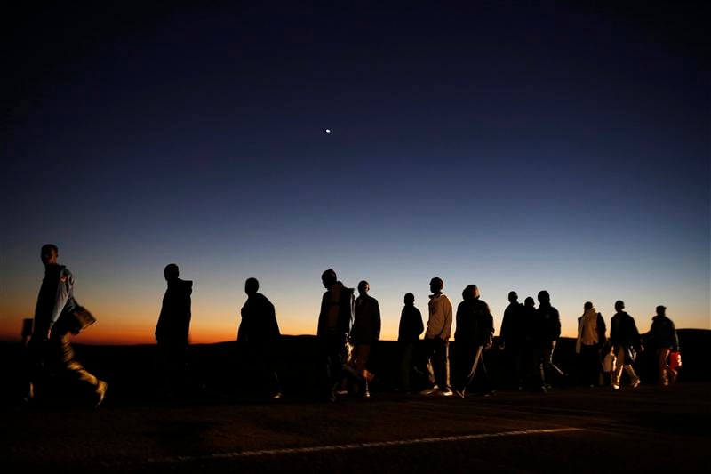Des émigrants marchent sur Jérusalem pour dénoncer une loi