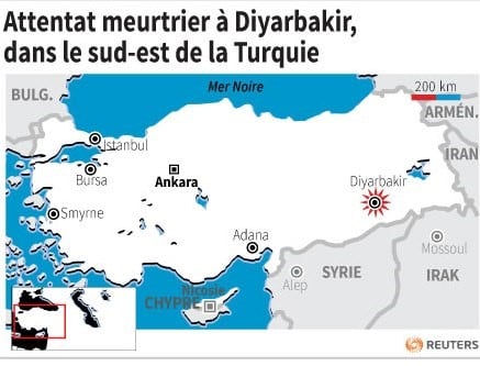 Attentat meurtrier en turquie