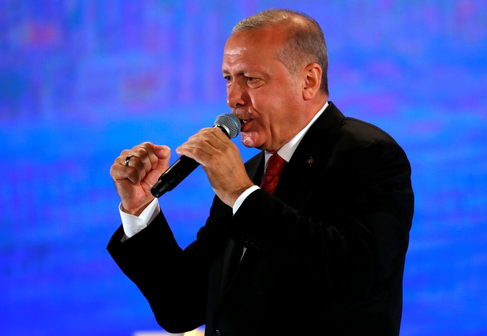 Erdogan menace de rouvrir les portes de l'europe aux refugies syriens