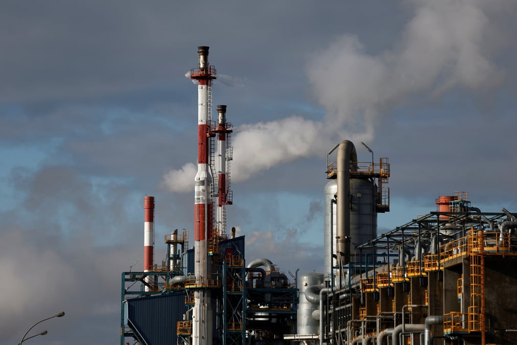 Le site industriel d'alsachimie a chalampe
