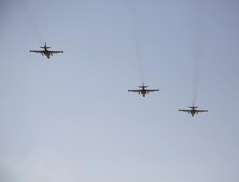 Exercices de l'armée de l'air russe près de l'Ukraine