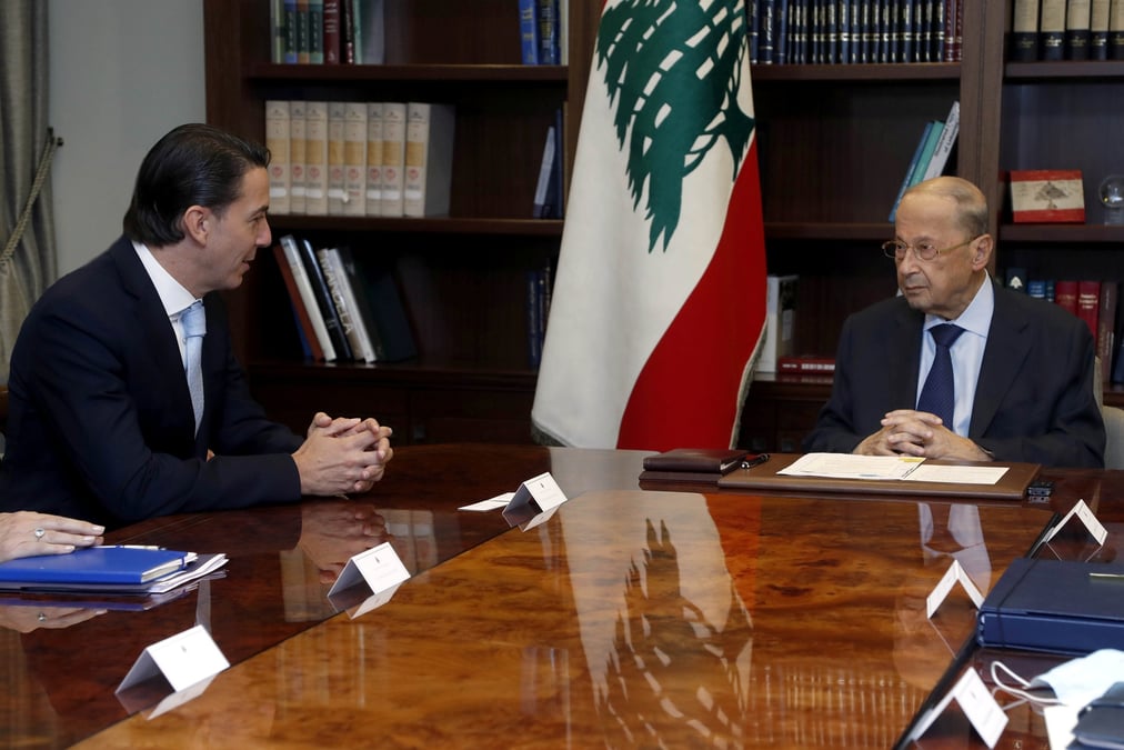 Le liban invite l'emissaire americain a beyrouth pour discuter du differend maritime avec israel