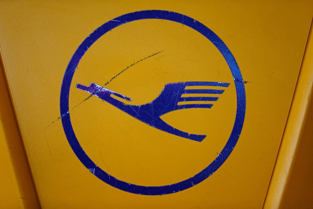 Photo d'archives du logo de lufthansa