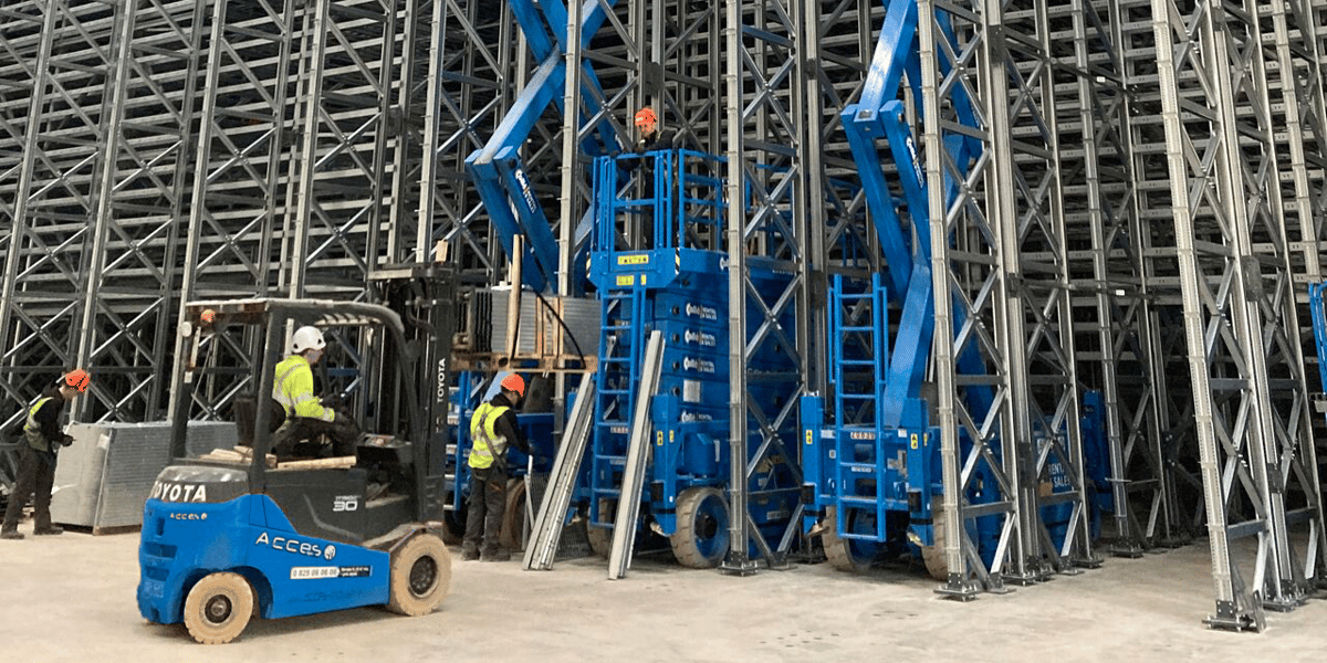 Chantier transtockeur – Agence Acces Industrie Strasbourg