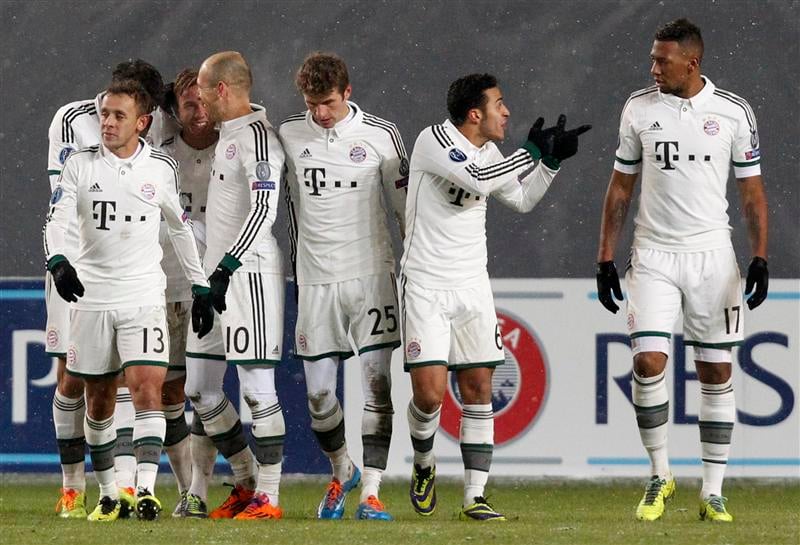 Ligue des champions: un Bayern record s'impose à Moscou