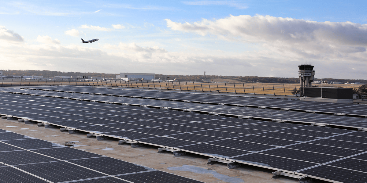 photovoltaique aeroport