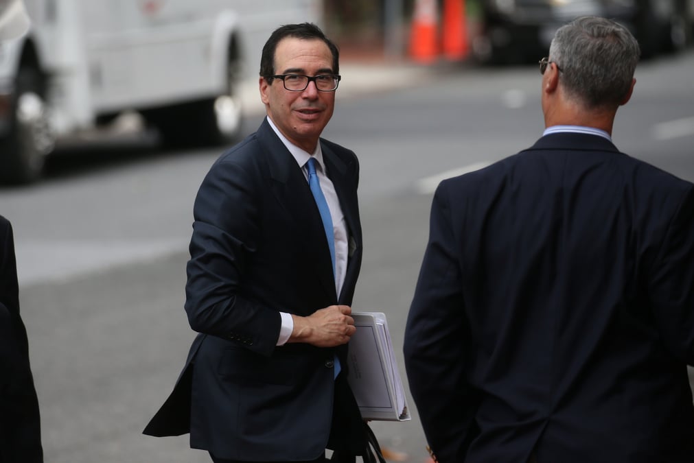 Commerce: mnuchin juge constructives les negociations avec pekin