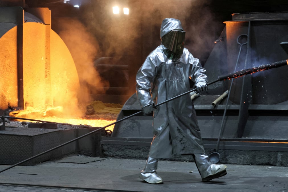 Usine siderurgique thyssenkrupp a duisbourg