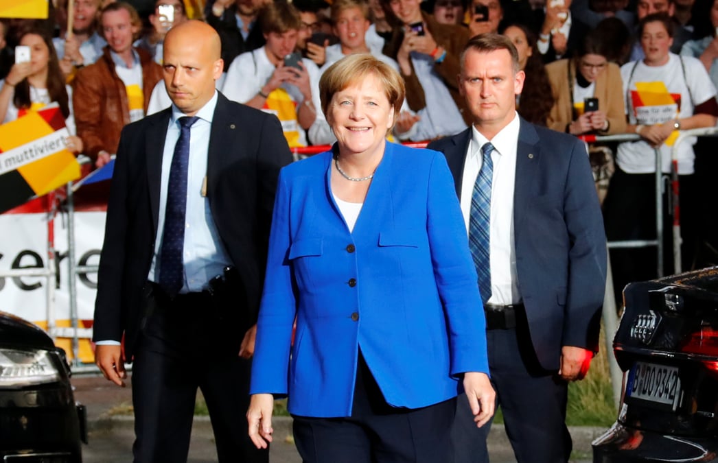 Merkel jugee meilleure que schulz lors de leur unique debat